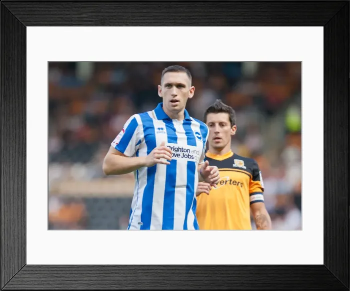 Framed Print : Andrew Crofts of Brighton & Hove Albion in Action against Hull City, KC Stadium, August 18, 2012, Npower Championship Framed Print : Andrew Crofts of Brighton & Hove Albion in Action against Hull City, KC Stadium, August 18, 2012, Npower Championship