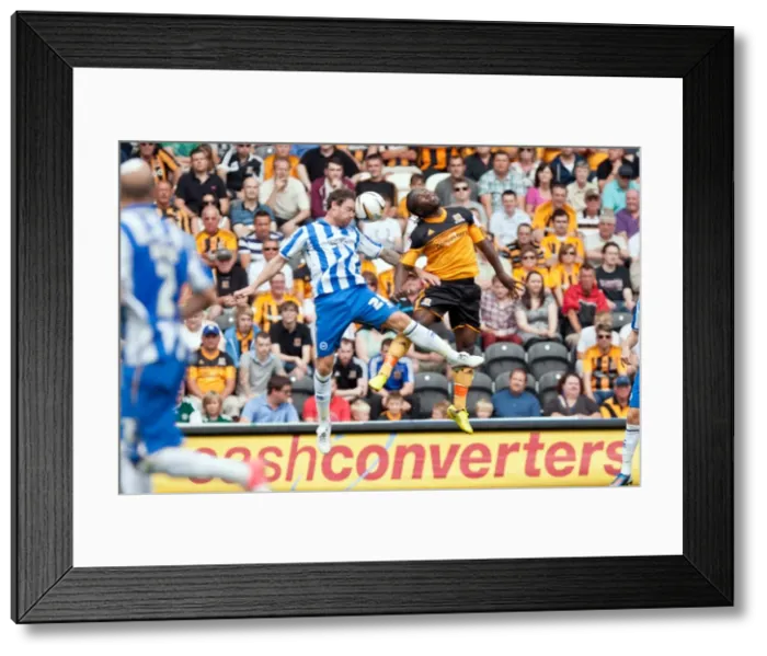 Framed Print : Wayne Bridge in Action for Brighton & Hove Albion Against Hull City, Npower Championship, August 18, 2012 Framed Print : Wayne Bridge in Action for Brighton & Hove Albion Against Hull City, Npower Championship, August 18, 2012