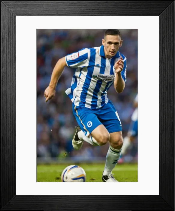 Framed Print : Andrew Crofts: Brighton and Hove Albion FC Midfielder Framed Print : Andrew Crofts: Brighton and Hove Albion FC Midfielder