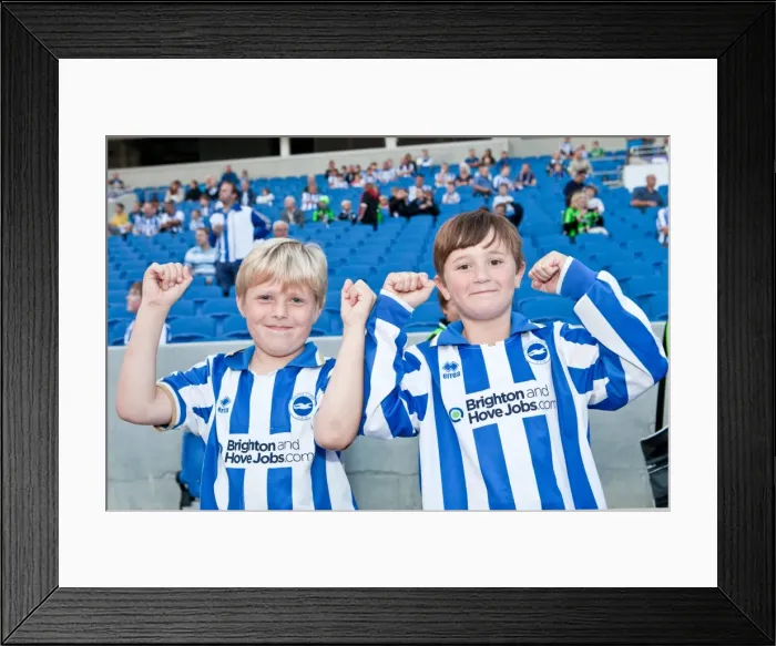 Framed Print : Unforgettable Away Days: Brighton & Hove Albion FC Crowd Moments 2012-13 Framed Print : Unforgettable Away Days: Brighton & Hove Albion FC Crowd Moments 2012-13