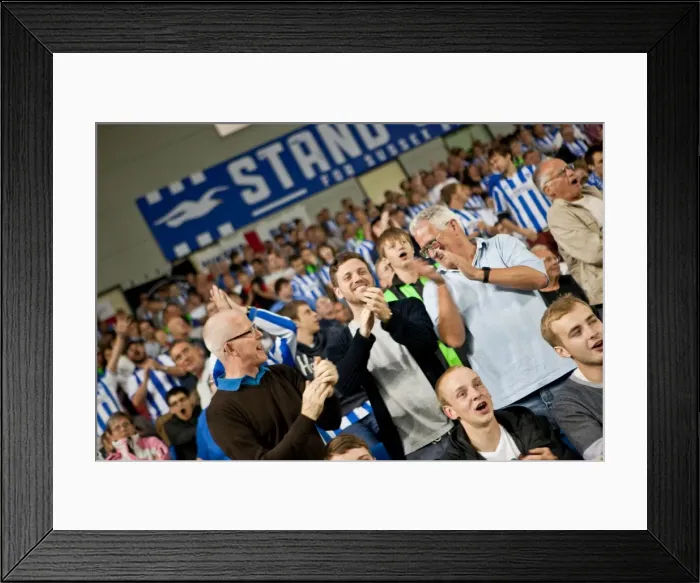 Framed Print : Brighton & Hove Albion vs. Cardiff City (2012-13): Home Game Highlights - August 21, 2012 Framed Print : Brighton & Hove Albion vs. Cardiff City (2012-13): Home Game Highlights - August 21, 2012