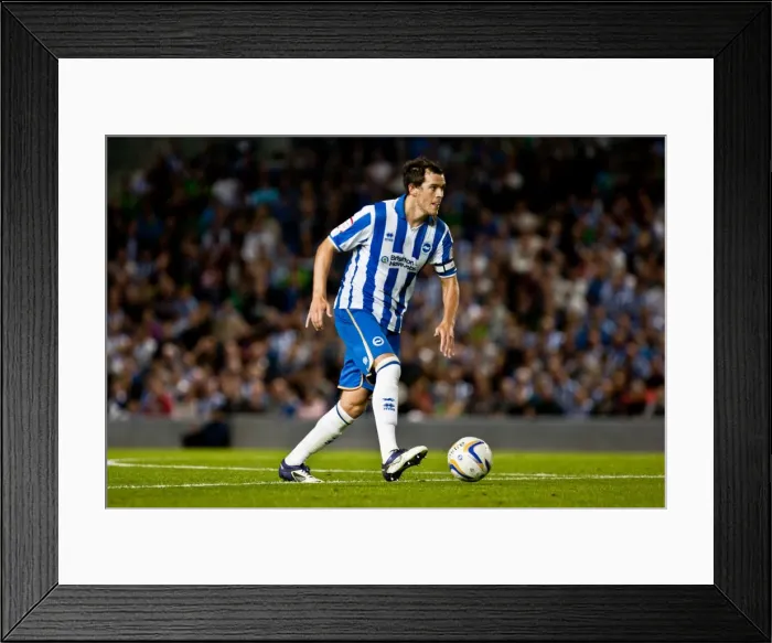 Framed Print : Brighton & Hove Albion: Nostalgic Review - 2012-13 Home Game vs. Cardiff City