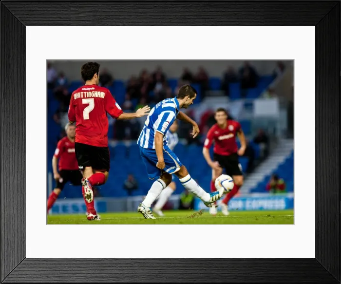 Framed Print : Gary Dicker's Cross: A Pivotal Moment in Brighton & Hove Albion vs. Cardiff City, August 2012 Framed Print : Gary Dicker's Cross: A Pivotal Moment in Brighton & Hove Albion vs. Cardiff City, August 2012