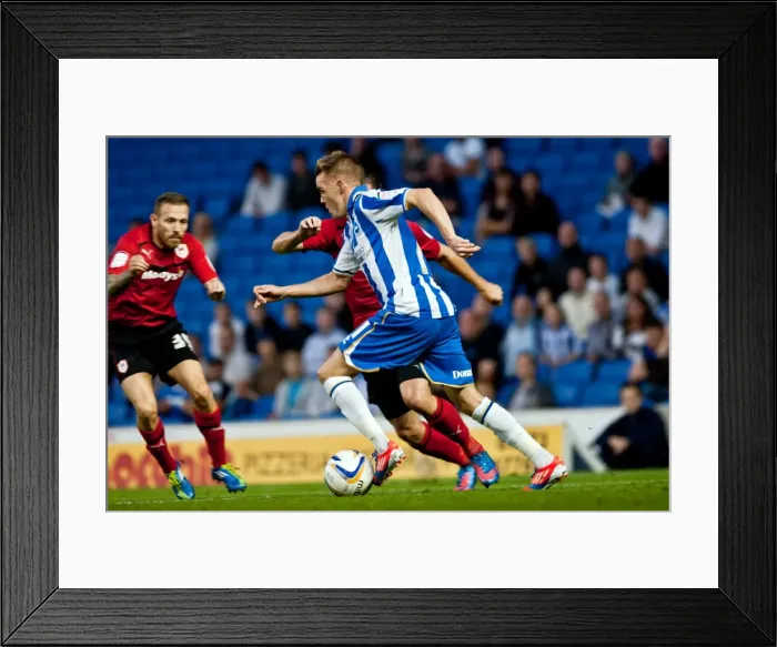 Framed Print : Craig Noone's Thrilling Performance: Brighton & Hove Albion vs. Cardiff City, Npower Championship (August 21, 2012) Framed Print : Craig Noone's Thrilling Performance: Brighton & Hove Albion vs. Cardiff City, Npower Championship (August 21, 2012)