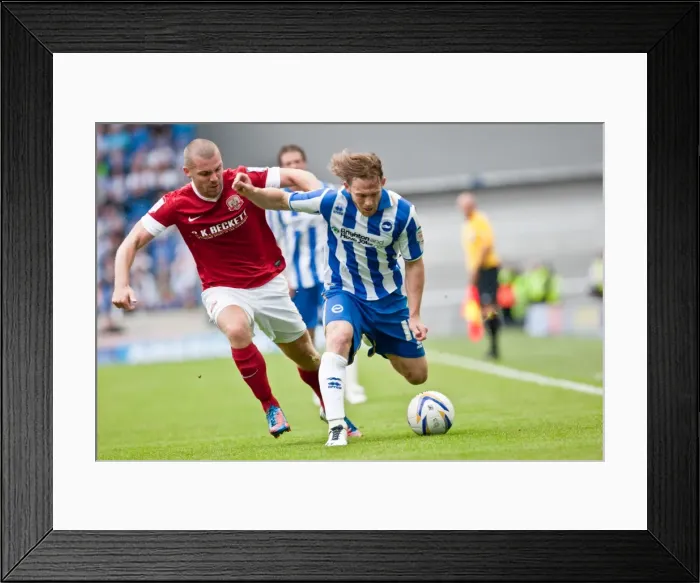 Framed Print : Brighton HA Barnsley 120825 Framed Print : Brighton HA Barnsley 120825