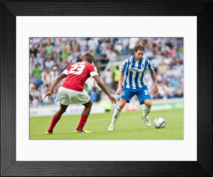 Framed Print : Wayne Bridge in Action: Brighton & Hove Albion vs Barnsley, Amex Stadium (August 25, 2012) Framed Print : Wayne Bridge in Action: Brighton & Hove Albion vs Barnsley, Amex Stadium (August 25, 2012)