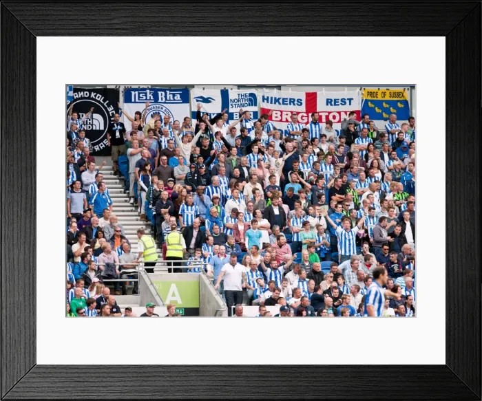 Framed Print : Brighton & Hove Albion vs. Barnsley (2012-13): A Home Game - 25-08-2012 Framed Print : Brighton & Hove Albion vs. Barnsley (2012-13): A Home Game - 25-08-2012