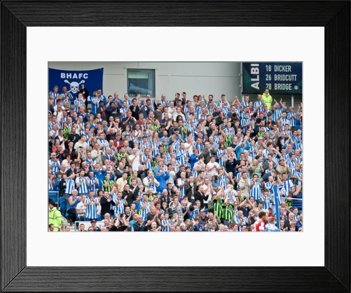 Framed Print : Brighton & Hove Albion: Nostalgic Review of the 2012-13 Home Game Against Barnsley Framed Print : Brighton & Hove Albion: Nostalgic Review of the 2012-13 Home Game Against Barnsley