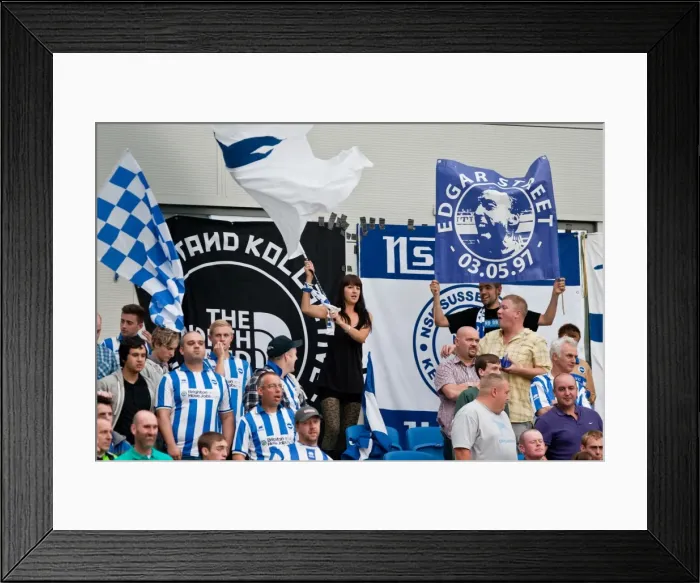 Framed Print : Brighton & Hove Albion vs Barnsley: 2012-13 Home Game Framed Print : Brighton & Hove Albion vs Barnsley: 2012-13 Home Game