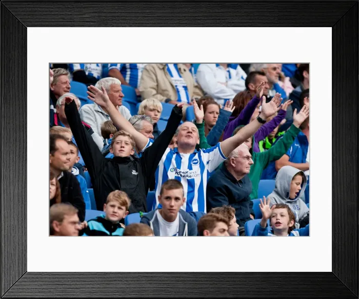 Framed Print : Brighton & Hove Albion: A Nostalgic Look Back - 2012-13 Home Game vs Barnsley Framed Print : Brighton & Hove Albion: A Nostalgic Look Back - 2012-13 Home Game vs Barnsley