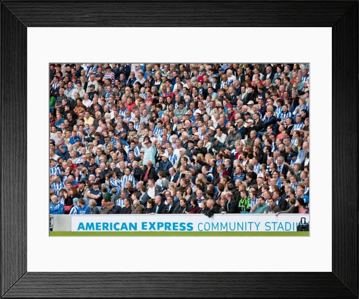 Framed Print : Brighton & Hove Albion vs Barnsley (2012-13 Season): A Home Game - August 25th Framed Print : Brighton & Hove Albion vs Barnsley (2012-13 Season): A Home Game - August 25th