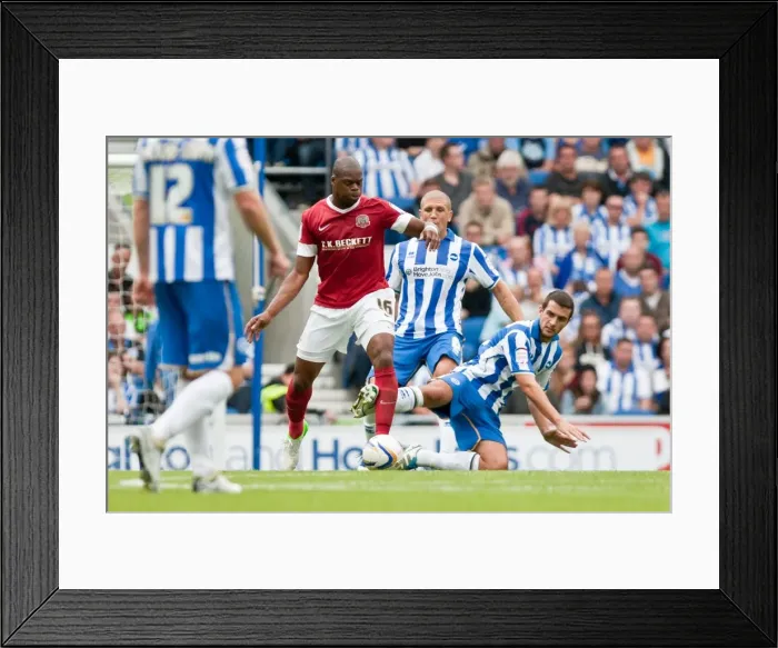 Framed Print : Brighton & Hove Albion vs Barnsley (2012-13): A Home Game - August 25, 2012 Framed Print : Brighton & Hove Albion vs Barnsley (2012-13): A Home Game - August 25, 2012