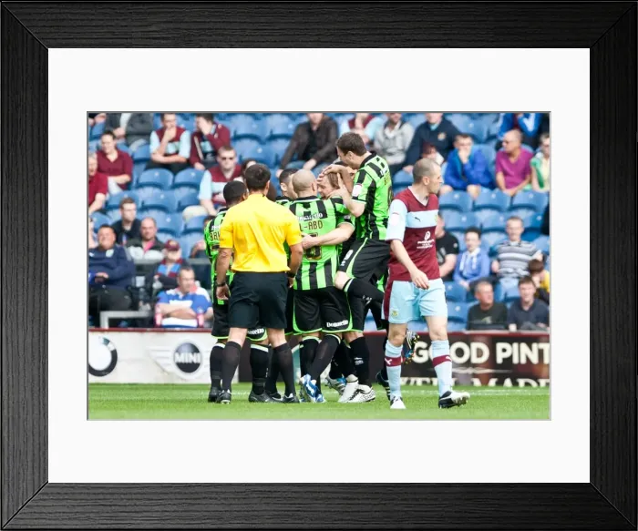 Framed Print : Craig Mackail-Smith Scores the First Goal: Burnley vs. Brighton & Hove Albion, September 1, 2012 Framed Print : Craig Mackail-Smith Scores the First Goal: Burnley vs. Brighton & Hove Albion, September 1, 2012