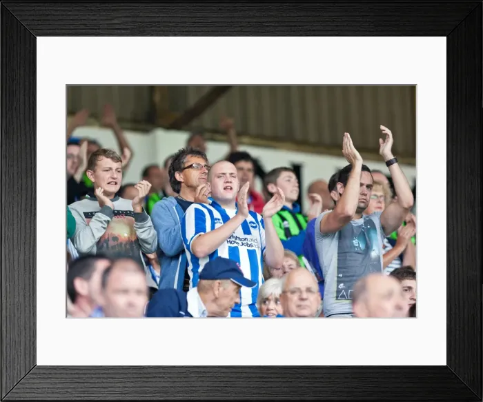 Framed Print : Brighton & Hove Albion vs. Burnley (Away) - September 1, 2012: A Look Back at the Past Game Framed Print : Brighton & Hove Albion vs. Burnley (Away) - September 1, 2012: A Look Back at the Past Game