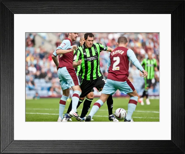 Framed Print : Brighton & Hove Albion vs. Burnley (Away) - September 1, 2012: A Look Back at the 2012-13 Season's First Away Game Framed Print : Brighton & Hove Albion vs. Burnley (Away) - September 1, 2012: A Look Back at the 2012-13 Season's First Away Game