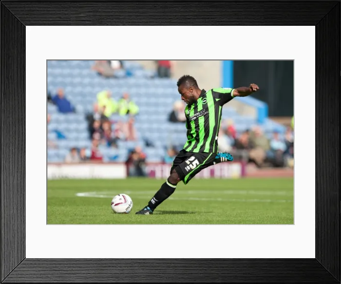 Framed Print : Brighton & Hove Albion vs. Burnley (Away) - 1st September 2012: 2012-13 Season