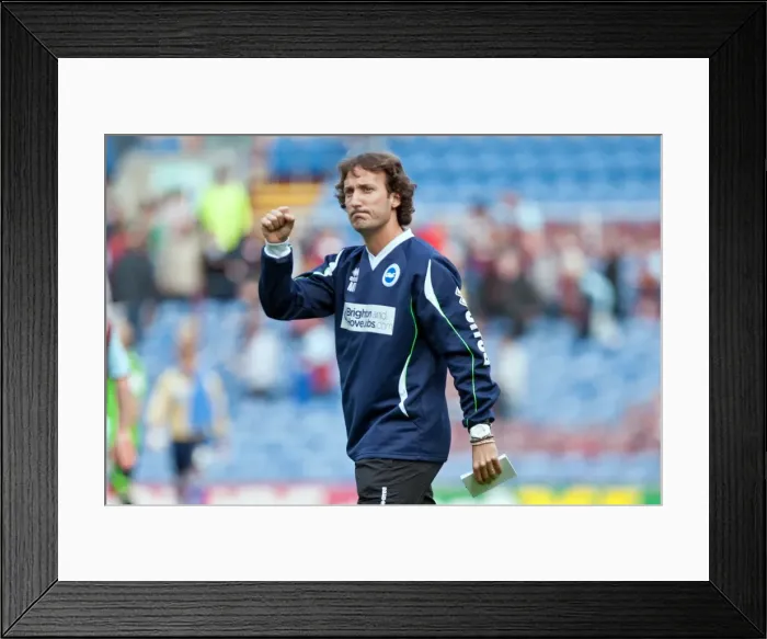 Framed Print : Mauricio Taricco: The Defensive Mastermind of Brighton & Hove Albion Framed Print : Mauricio Taricco: The Defensive Mastermind of Brighton & Hove Albion