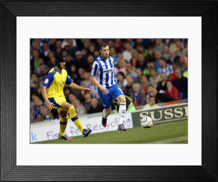 Framed Print : Brighton & Hove Albion's Ashley Barnes in Action Against Sheffield Wednesday, September 14, 2012 Framed Print : Brighton & Hove Albion's Ashley Barnes in Action Against Sheffield Wednesday, September 14, 2012