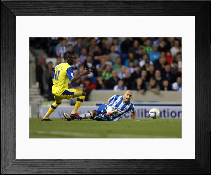 Framed Print : Bruno vs Sheffield Wednesday: Brighton & Hove Albion's Npower Championship Clash at Amex Stadium (September 14, 2012) Framed Print : Bruno vs Sheffield Wednesday: Brighton & Hove Albion's Npower Championship Clash at Amex Stadium (September 14, 2012)