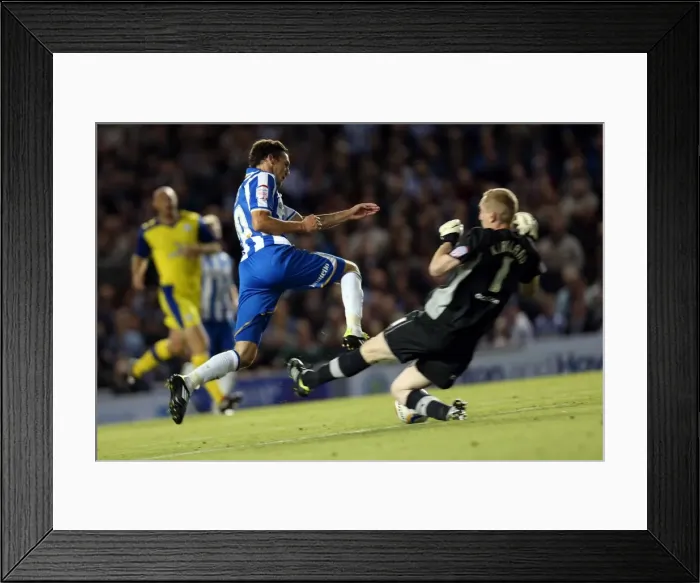 Framed Print : Brighton & Hove Albion vs. Sheffield Wednesday: 2012-13 Home Game Framed Print : Brighton & Hove Albion vs. Sheffield Wednesday: 2012-13 Home Game