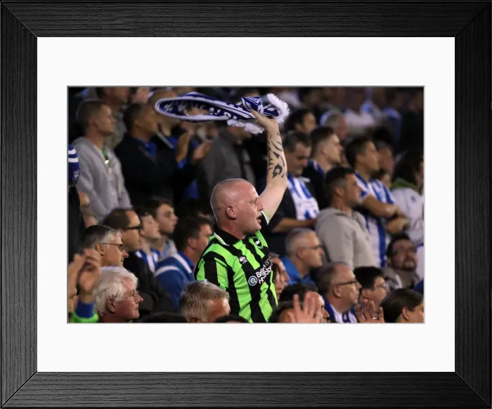 Framed Print : Brighton & Hove Albion vs. Sheffield Wednesday: A Historic 14-09-2012 Home Game Framed Print : Brighton & Hove Albion vs. Sheffield Wednesday: A Historic 14-09-2012 Home Game