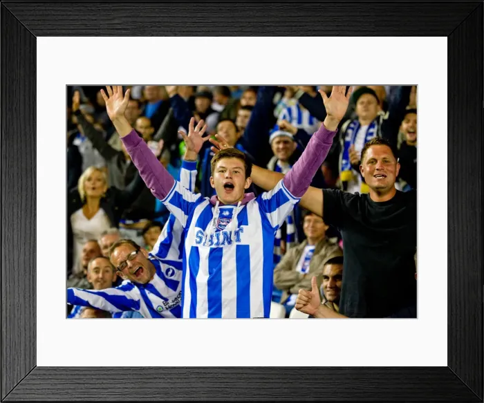 Framed Print : Electric Atmosphere at The Amex: Brighton & Hove Albion FC Crowd Shots (2012-2013) Framed Print : Electric Atmosphere at The Amex: Brighton & Hove Albion FC Crowd Shots (2012-2013)