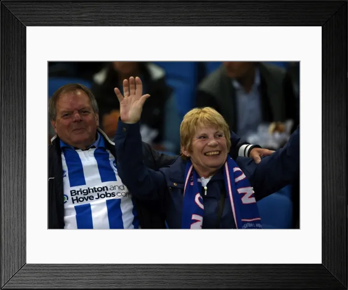 Framed Print : The Electric Atmosphere of Brighton & Hove Albion's Amex Stadium (2012-2013) Framed Print : The Electric Atmosphere of Brighton & Hove Albion's Amex Stadium (2012-2013)