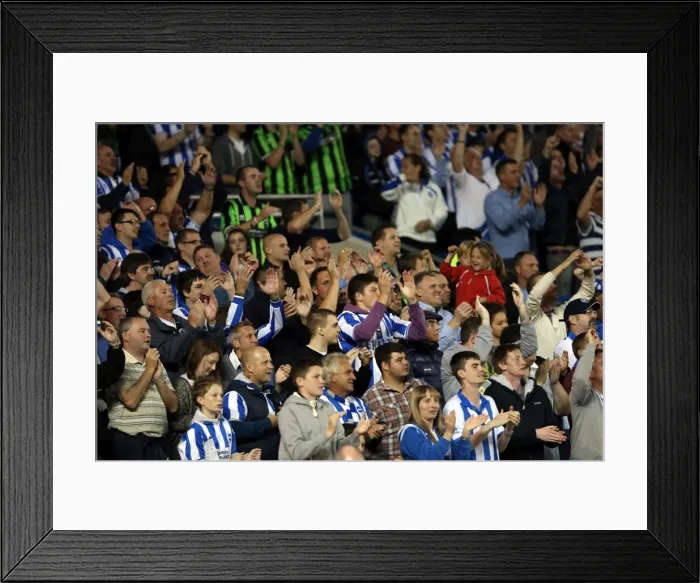 Framed Print : Brighton & Hove Albion vs. Sheffield Wednesday: 2012-13 Home Game Framed Print : Brighton & Hove Albion vs. Sheffield Wednesday: 2012-13 Home Game