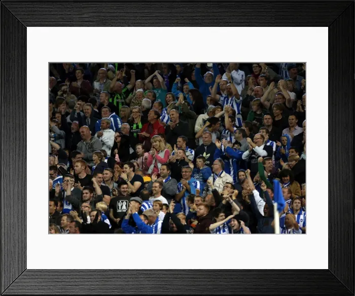 Framed Print : Brighton & Hove Albion vs. Sheffield Wednesday (2012-13 Season): A Home Game Battle (September 14, 2012) Framed Print : Brighton & Hove Albion vs. Sheffield Wednesday (2012-13 Season): A Home Game Battle (September 14, 2012)