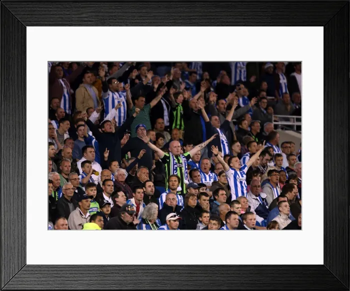 Framed Print : Brighton & Hove Albion vs. Sheffield Wednesday (2012-13 Season) - A Past Home Game Framed Print : Brighton & Hove Albion vs. Sheffield Wednesday (2012-13 Season) - A Past Home Game