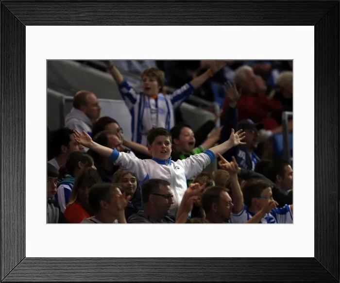 Framed Print : Nostalgic Home Game: Brighton & Hove Albion vs. Sheffield Wednesday (2012-13 Season - 14-09-2012) Framed Print : Nostalgic Home Game: Brighton & Hove Albion vs. Sheffield Wednesday (2012-13 Season - 14-09-2012)