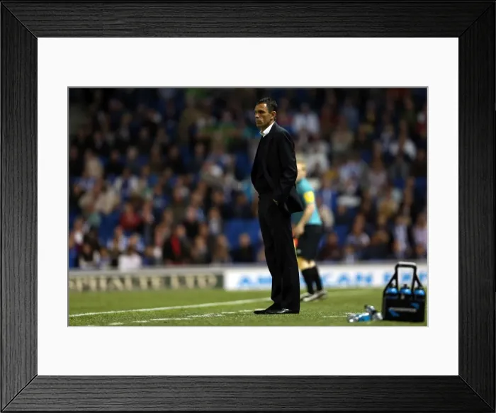 Framed Print : Brighton & Hove Albion vs. Sheffield Wednesday (2012-13): Home Game - September 14, 2012 Framed Print : Brighton & Hove Albion vs. Sheffield Wednesday (2012-13): Home Game - September 14, 2012