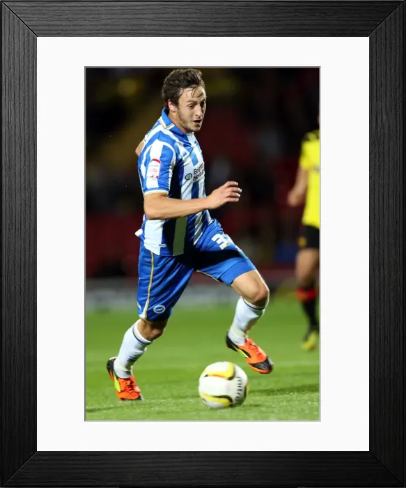 Framed Print : Brighton & Hove Albion vs. Watford (Away) - 18-09-2012: 2012-13 Season Framed Print : Brighton & Hove Albion vs. Watford (Away) - 18-09-2012: 2012-13 Season