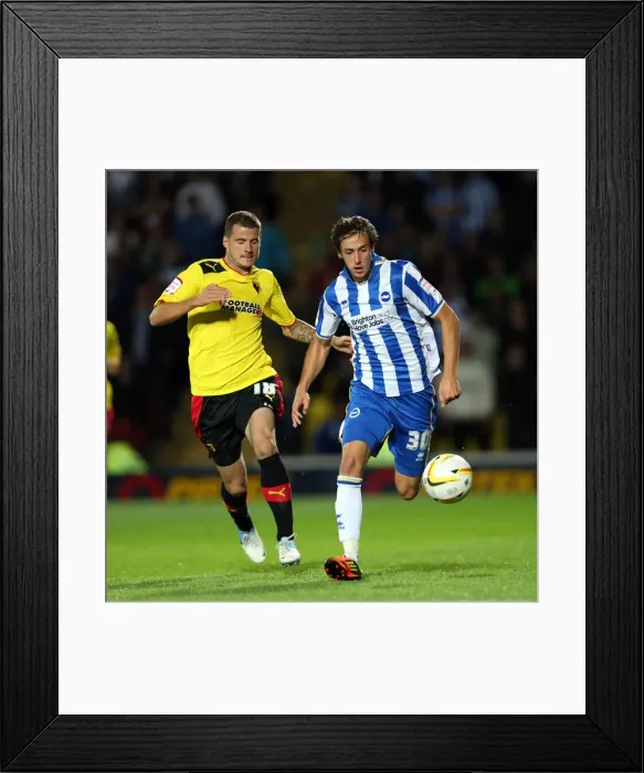 Framed Print : Brighton & Hove Albion vs. Watford (Away) - 2012-13 Season: A Look Back at the Past Game Framed Print : Brighton & Hove Albion vs. Watford (Away) - 2012-13 Season: A Look Back at the Past Game
