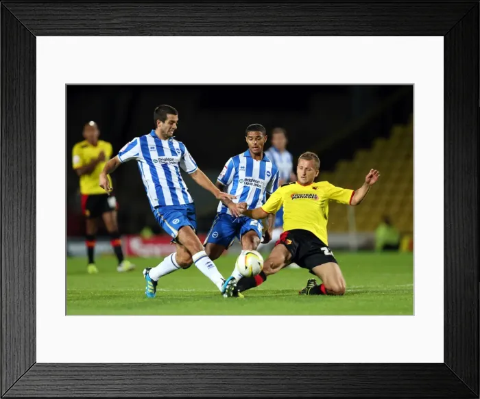 Framed Print : Brighton & Hove Albion Away Games: 2012-13 Season - Watford (18-09-2012): Highlights Framed Print : Brighton & Hove Albion Away Games: 2012-13 Season - Watford (18-09-2012): Highlights