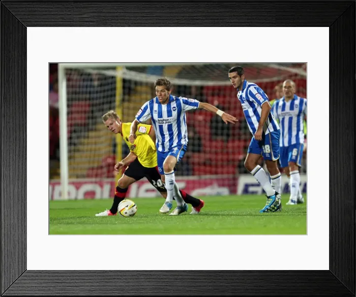 Framed Print : A Fight in Football History: Brighton & Hove Albion vs. Watford (Away), 2012-13 Season Framed Print : A Fight in Football History: Brighton & Hove Albion vs. Watford (Away), 2012-13 Season