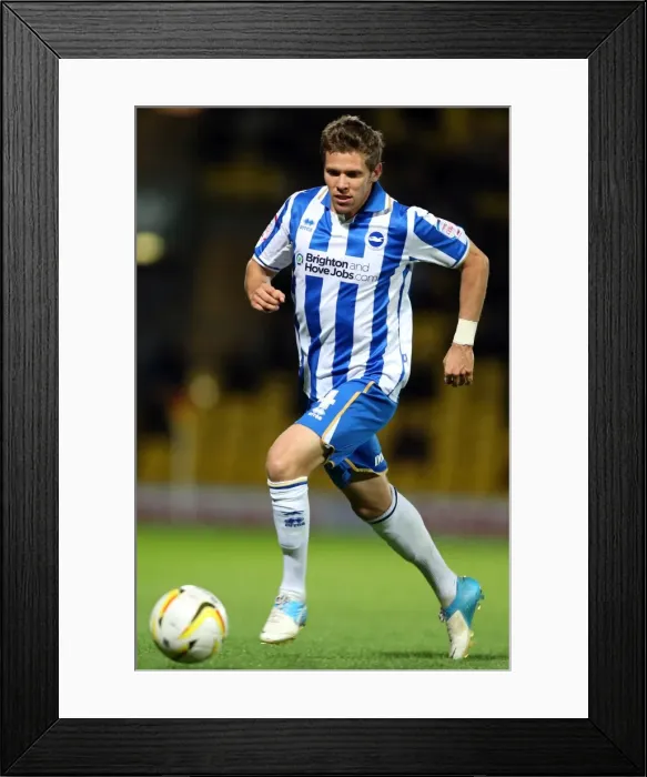Framed Print : Dean Hammond: Midfield Maestro of Brighton & Hove Albion FC Framed Print : Dean Hammond: Midfield Maestro of Brighton & Hove Albion FC
