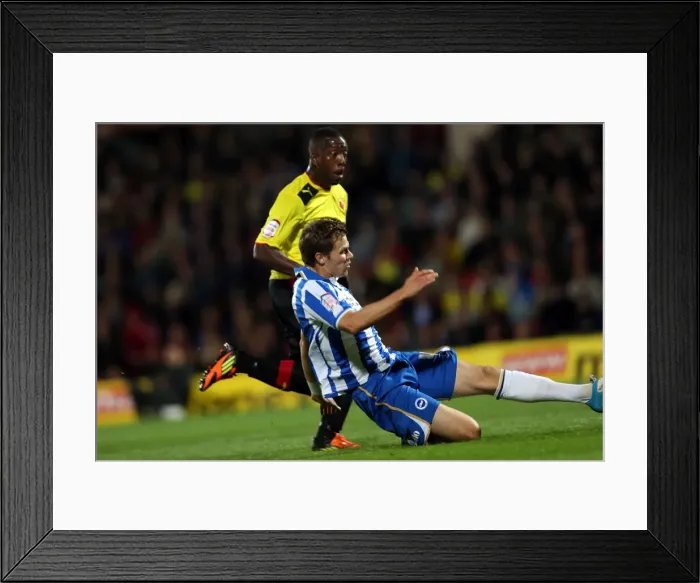 Framed Print : Brighton & Hove Albion 2012-13 Away: Watford - September 18, 2012 - Highlights Framed Print : Brighton & Hove Albion 2012-13 Away: Watford - September 18, 2012 - Highlights