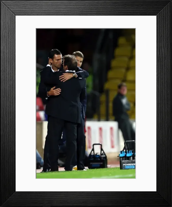 Framed Print : A Fight in the Stands: Brighton & Hove Albion vs. Watford (Away), 2012-13 Season Framed Print : A Fight in the Stands: Brighton & Hove Albion vs. Watford (Away), 2012-13 Season