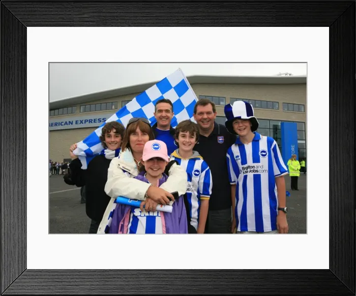 Framed Print : Brighton & Hove Albion 2011-12 Home Matches: Spurs and Doncaster Framed Print : Brighton & Hove Albion 2011-12 Home Matches: Spurs and Doncaster