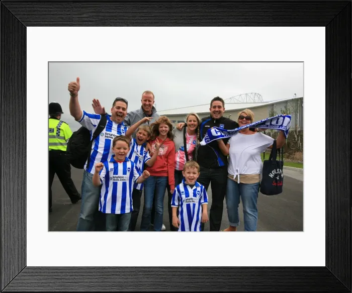 Framed Print : Brighton & Hove Albion FC: 2011-12 Home Matches - Spurs and Doncaster Framed Print : Brighton & Hove Albion FC: 2011-12 Home Matches - Spurs and Doncaster