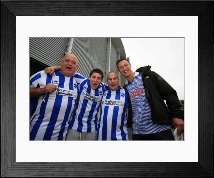 Framed Print : Brighton & Hove Albion FC: 2011-12 Home Matches - Spurs and Doncaster Framed Print : Brighton & Hove Albion FC: 2011-12 Home Matches - Spurs and Doncaster
