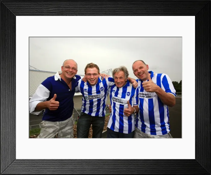 Framed Print : Brighton & Hove Albion FC: 2011-12 Home Matches - Spurs and Doncaster Framed Print : Brighton & Hove Albion FC: 2011-12 Home Matches - Spurs and Doncaster