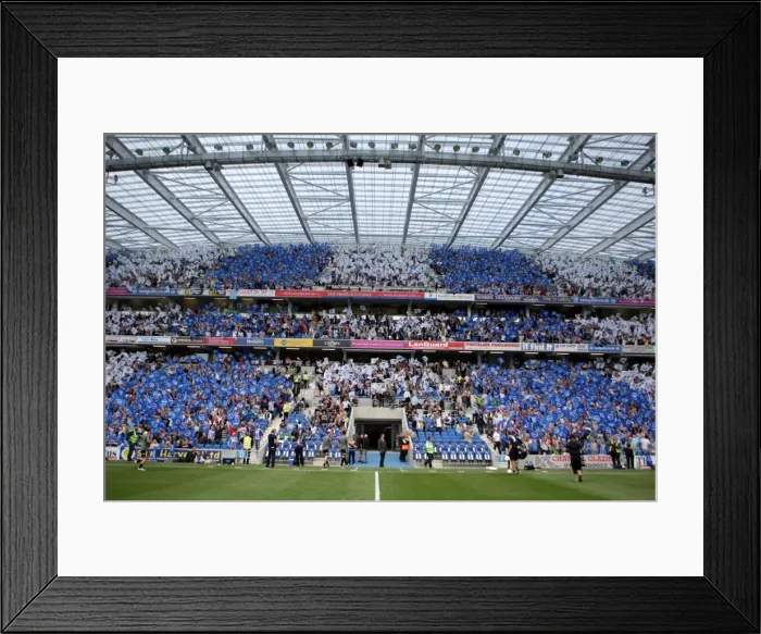 Framed Print : Brighton & Hove Albion FC: 2011-12 Home Matches - Spurs and Doncaster Framed Print : Brighton & Hove Albion FC: 2011-12 Home Matches - Spurs and Doncaster