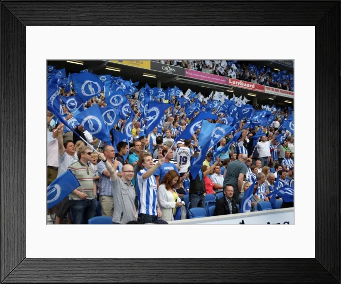 Framed Print : Brighton & Hove Albion 2011-12 Home Matches: Spurs and Doncaster Framed Print : Brighton & Hove Albion 2011-12 Home Matches: Spurs and Doncaster