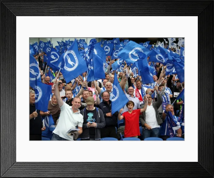 Framed Print : Brighton & Hove Albion FC: 2011-12 Home Matches - Spurs and Doncaster Framed Print : Brighton & Hove Albion FC: 2011-12 Home Matches - Spurs and Doncaster
