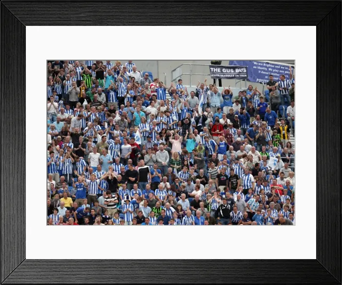 Framed Print : Brighton & Hove Albion 2011-12 Home Matches: Spurs and Doncaster Framed Print : Brighton & Hove Albion 2011-12 Home Matches: Spurs and Doncaster