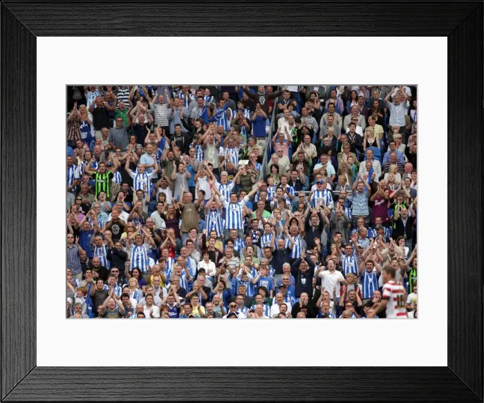 Framed Print : Brighton & Hove Albion FC: 2011-12 Home Matches - Spurs and Doncaster Framed Print : Brighton & Hove Albion FC: 2011-12 Home Matches - Spurs and Doncaster