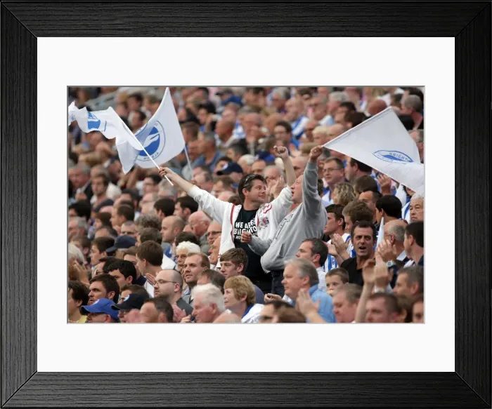 Framed Print : Brighton & Hove Albion FC: 2011-12 Home Matches - Spurs and Doncaster Framed Print : Brighton & Hove Albion FC: 2011-12 Home Matches - Spurs and Doncaster