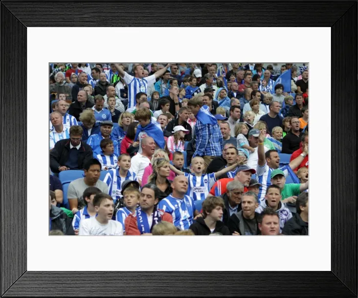 Framed Print : Brighton & Hove Albion FC: 2011-12 Home Matches - Spurs and Doncaster Framed Print : Brighton & Hove Albion FC: 2011-12 Home Matches - Spurs and Doncaster